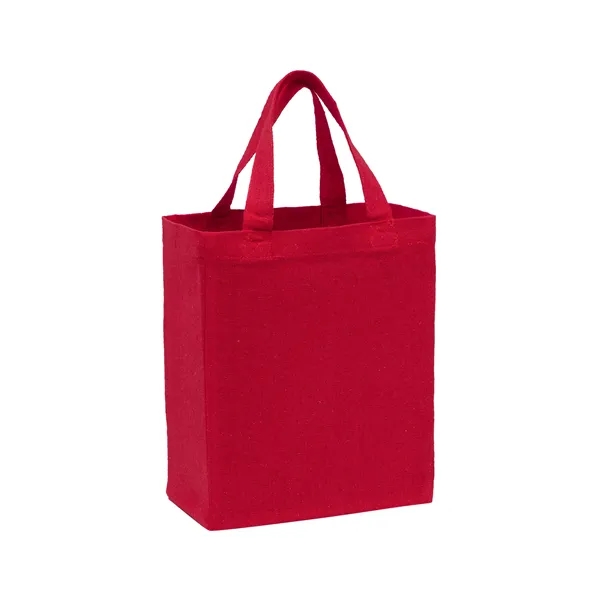 Recycled Cotton Canvas Tote Bag - Screen Print - Recycled Cotton Canvas Tote Bag - Screen Print - Image 8 of 13