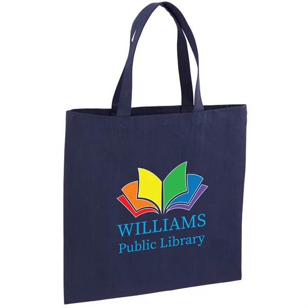 Recycled Cotton Canvas Tote Bag 15" x 15" - Full Color - Recycled Cotton Canvas Tote Bag 15" x 15" - Full Color - Image 0 of 11
