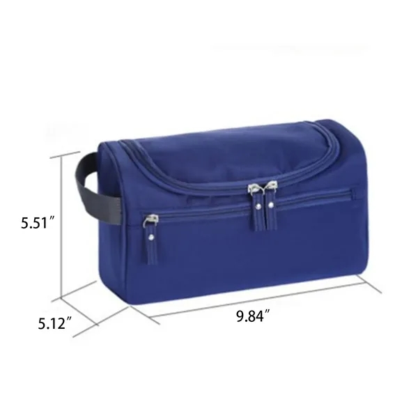 Portable Zipper Waterproof Cosmetic Toiletry Bag Kit - Portable Zipper Waterproof Cosmetic Toiletry Bag Kit - Image 1 of 4