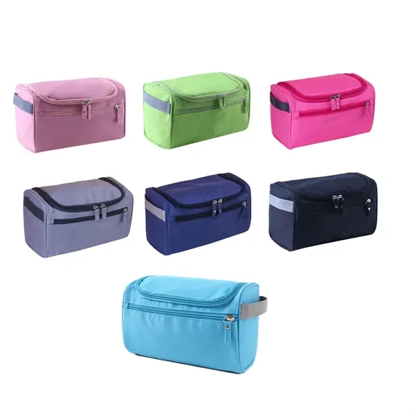 Portable Zipper Waterproof Cosmetic Toiletry Bag Kit - Portable Zipper Waterproof Cosmetic Toiletry Bag Kit - Image 4 of 4