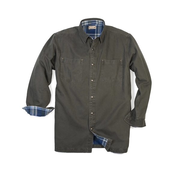 ll bean canvas shirt jacket