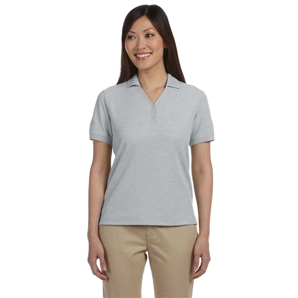 Devon & Jones Ladies' Pima Pique Y-Collar Polo - Devon & Jones Ladies' Pima Pique Y-Collar Polo - Image 9 of 142