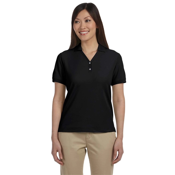 Devon & Jones Ladies' Pima Pique Y-Collar Polo - Devon & Jones Ladies' Pima Pique Y-Collar Polo - Image 12 of 142