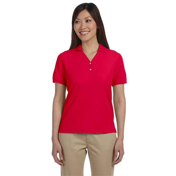Devon & Jones Ladies' Pima Pique Y-Collar Polo - Devon & Jones Ladies' Pima Pique Y-Collar Polo - Image 15 of 142