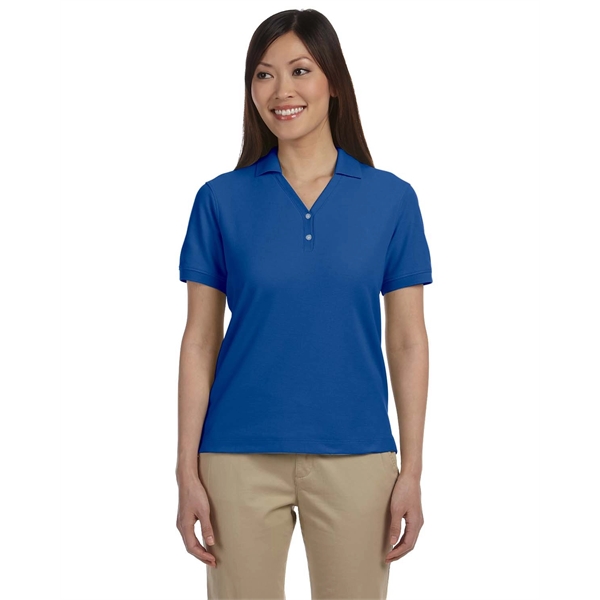 Devon & Jones Ladies' Pima Pique Y-Collar Polo - Devon & Jones Ladies' Pima Pique Y-Collar Polo - Image 18 of 142