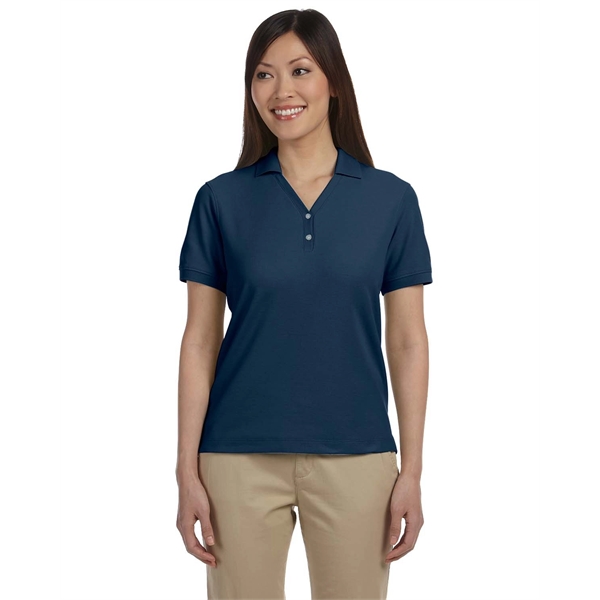 Devon & Jones Ladies' Pima Pique Y-Collar Polo - Devon & Jones Ladies' Pima Pique Y-Collar Polo - Image 21 of 142
