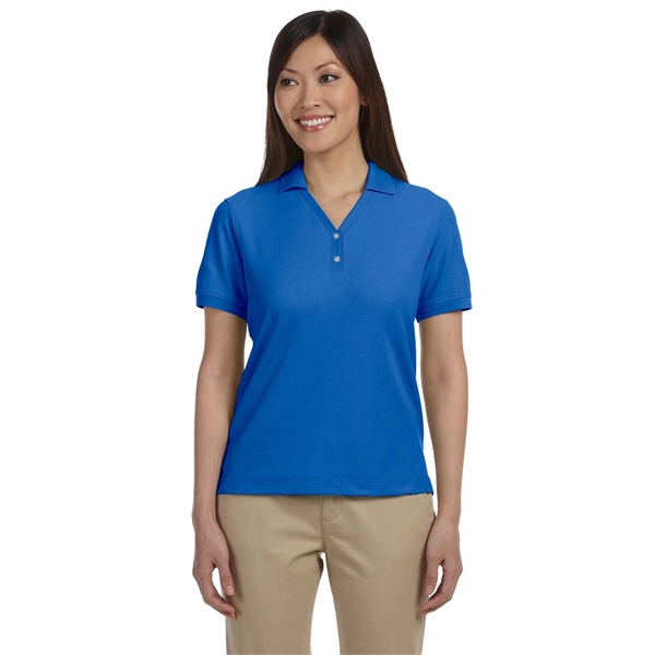 Devon & Jones Ladies' Pima Pique Y-Collar Polo - Devon & Jones Ladies' Pima Pique Y-Collar Polo - Image 24 of 142
