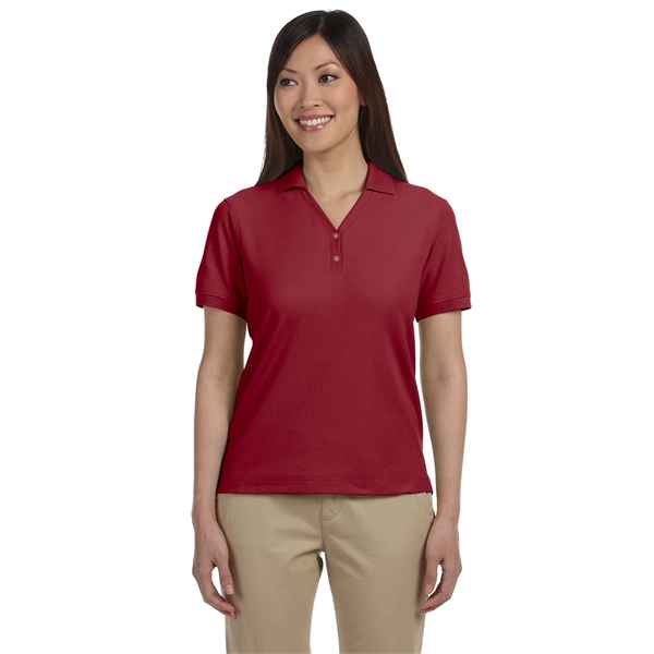 Devon & Jones Ladies' Pima Pique Y-Collar Polo - Devon & Jones Ladies' Pima Pique Y-Collar Polo - Image 27 of 142