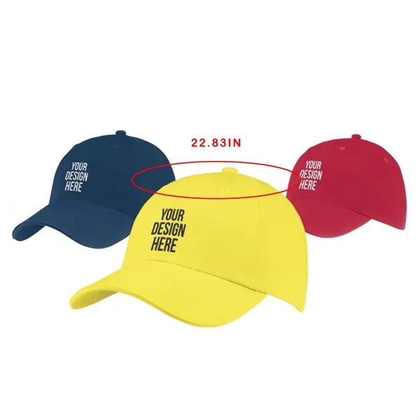 Adjustable Personalized Canvascap Custom Cotton Baseball Hat - Adjustable Personalized Canvascap Custom Cotton Baseball Hat - Image 1 of 1