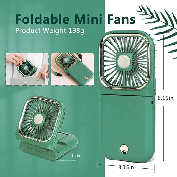 Portable Charger Fan Power Bank - Portable Charger Fan Power Bank - Image 4 of 8