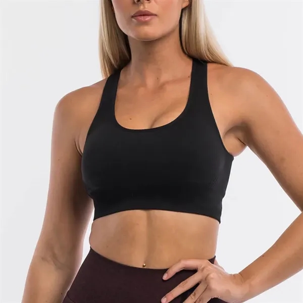 Women Seamless Sports Bra - Women Seamless Sports Bra - Image 2 of 5