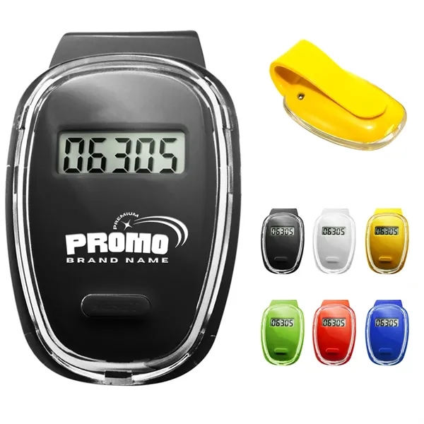Simple LCD Display Counter Walking Pedometer With Clip - Simple LCD Display Counter Walking Pedometer With Clip - Image 0 of 2