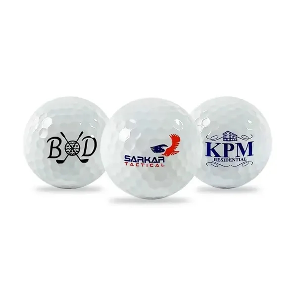 Wholesale Custom Logo Golf Tournament Balls Golfballs - Wholesale Custom Logo Golf Tournament Balls Golfballs - Image 1 of 10