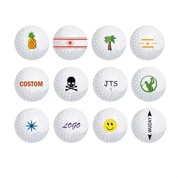 Wholesale Custom Logo Golf Tournament Balls Golfballs - Wholesale Custom Logo Golf Tournament Balls Golfballs - Image 4 of 10