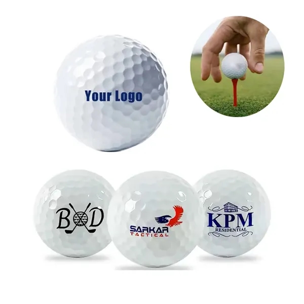 Wholesale Custom Logo Golf Tournament Balls Golfballs - Wholesale Custom Logo Golf Tournament Balls Golfballs - Image 0 of 10