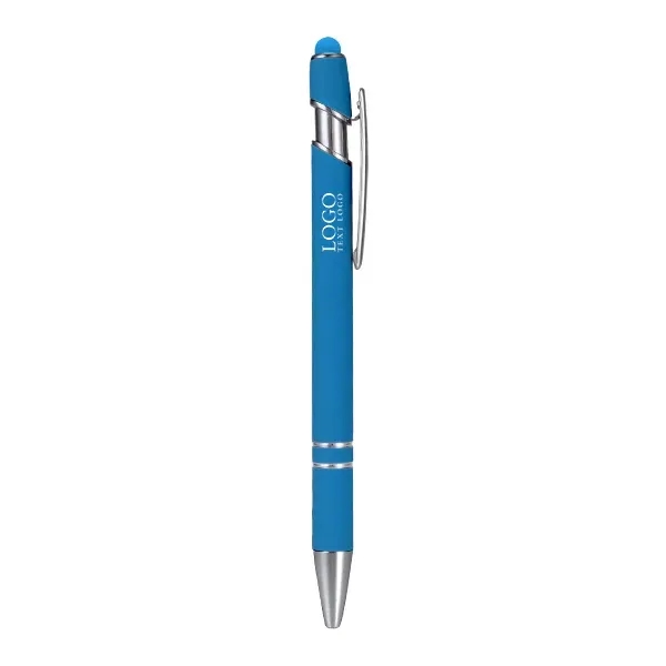 Metal Ballpoint Pen with Color Stylus Tip - Metal Ballpoint Pen with Color Stylus Tip - Image 2 of 8