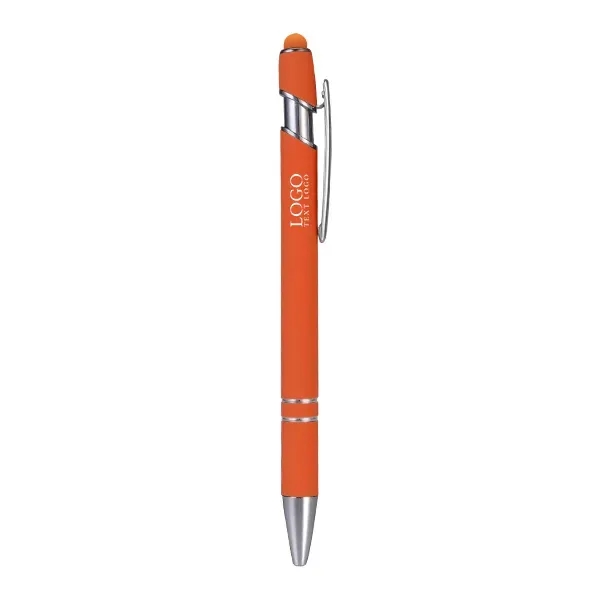 Metal Ballpoint Pen with Color Stylus Tip - Metal Ballpoint Pen with Color Stylus Tip - Image 4 of 8