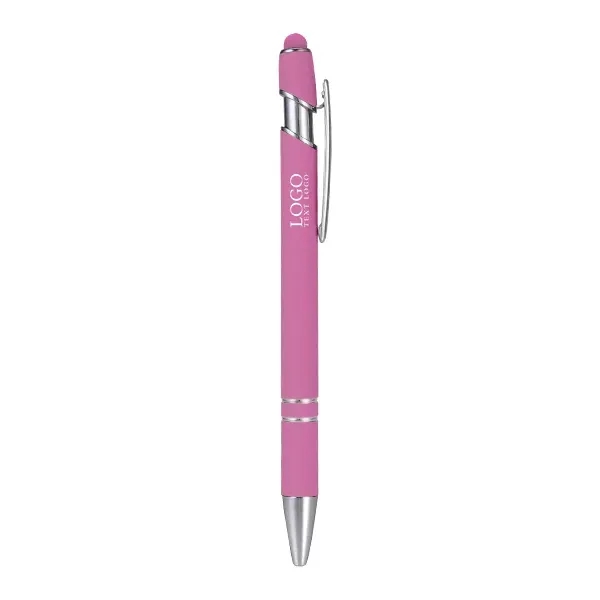 Metal Ballpoint Pen with Color Stylus Tip - Metal Ballpoint Pen with Color Stylus Tip - Image 6 of 8