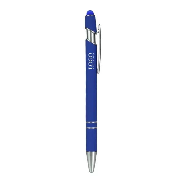 Metal Ballpoint Pen with Color Stylus Tip - Metal Ballpoint Pen with Color Stylus Tip - Image 7 of 8