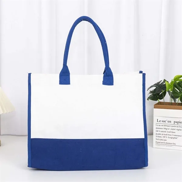 Eco-Friendly Large Reusable Shopping Tote Bag - Eco-Friendly Large Reusable Shopping Tote Bag - Image 2 of 5