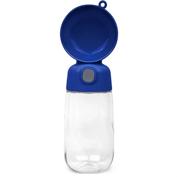 Pet 13 oz. Water Bottle with Bowl - Pet 13 oz. Water Bottle with Bowl - Image 1 of 7