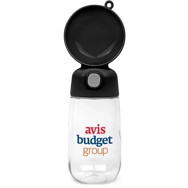 Pet 13 oz. Water Bottle with Bowl - Pet 13 oz. Water Bottle with Bowl - Image 4 of 7