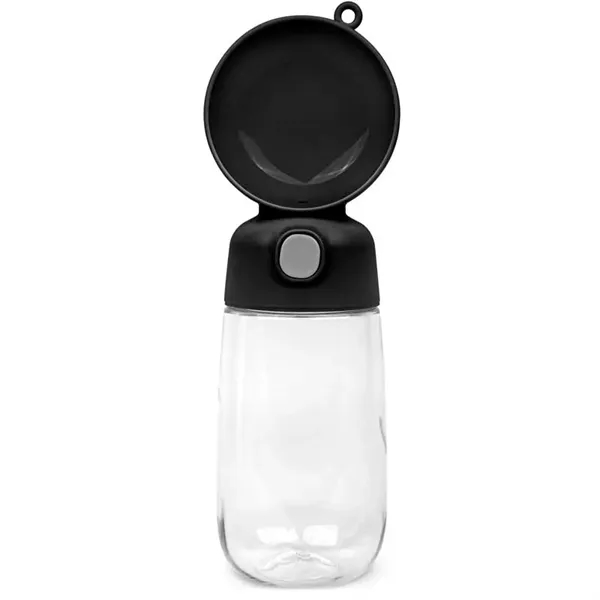 Pet 13 oz. Water Bottle with Bowl - Pet 13 oz. Water Bottle with Bowl - Image 5 of 7