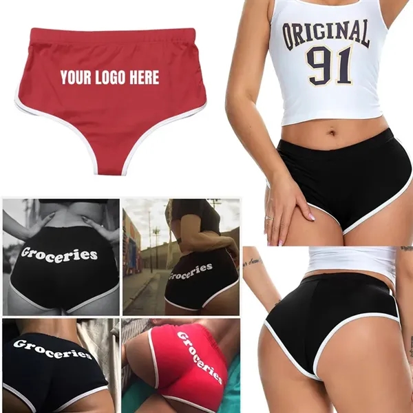 Women Yoga Booty Shorts - Women Yoga Booty Shorts - Image 0 of 6