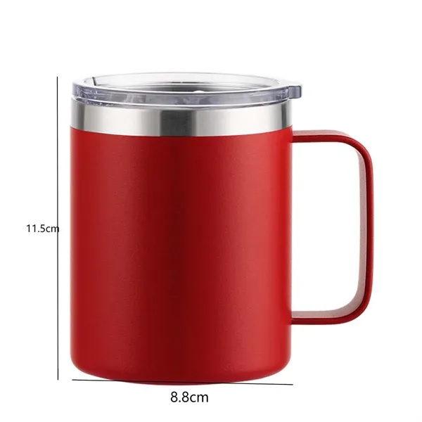 12oz Stainless Steel Insulated Coffee Mug With Handle - 12oz Stainless Steel Insulated Coffee Mug With Handle - Image 1 of 10
