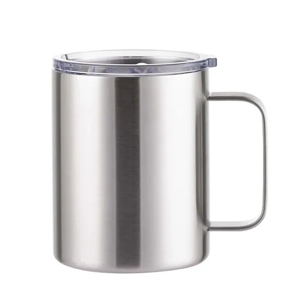 12oz Stainless Steel Insulated Coffee Mug With Handle - 12oz Stainless Steel Insulated Coffee Mug With Handle - Image 7 of 10