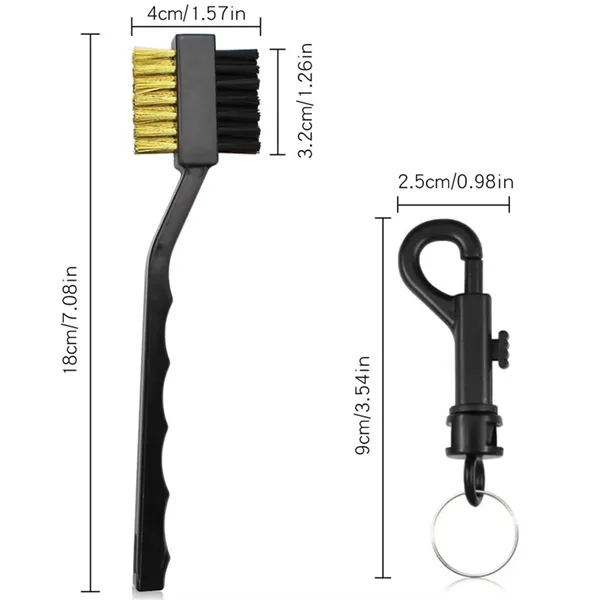 Golf Club Double Brush - Golf Club Double Brush - Image 1 of 4