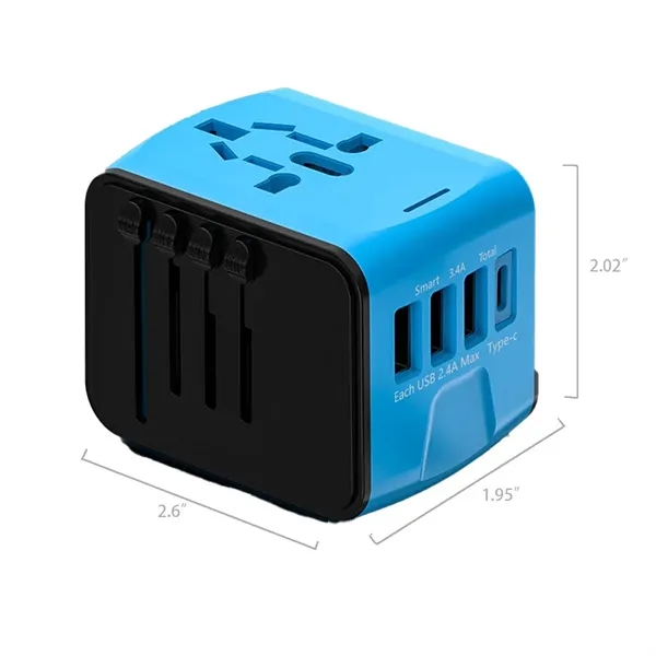 Universal International Travel Power Plug Adapter - Universal International Travel Power Plug Adapter - Image 1 of 3