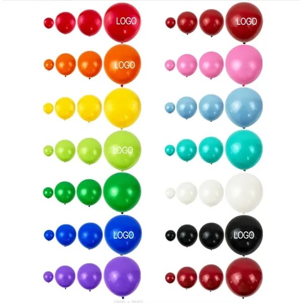 Custom 10" Metallic Latex Balloons - Custom 10" Metallic Latex Balloons - Image 2 of 4