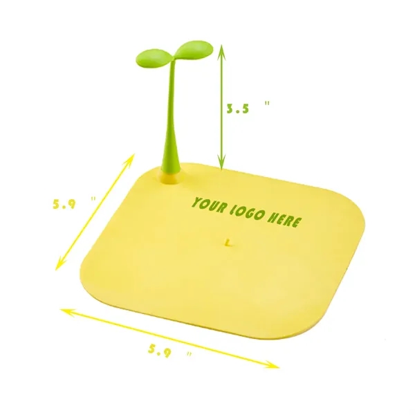 Household Small Bean Sprouts Silicone Floor Drain Cover - Household Small Bean Sprouts Silicone Floor Drain Cover - Image 1 of 1