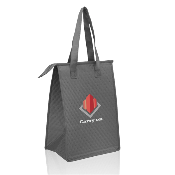 Zipper Insulated Lunch Tote Bags - Zipper Insulated Lunch Tote Bags - Image 15 of 19