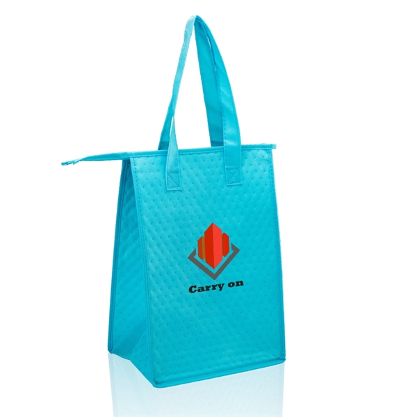 Zipper Insulated Lunch Tote Bags - Zipper Insulated Lunch Tote Bags - Image 16 of 19