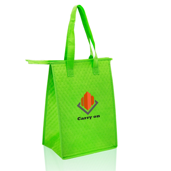 Zipper Insulated Lunch Tote Bags