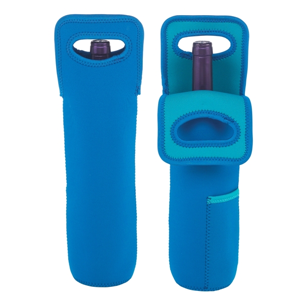 Vineyard Wine Tote - Gift Bag - Vineyard Wine Tote - Gift Bag - Image 2 of 2