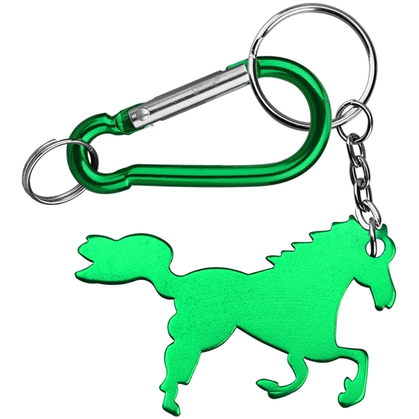 Horse / Pony Shape Key Chain and Carabiner - Horse / Pony Shape Key Chain and Carabiner - Image 1 of 4