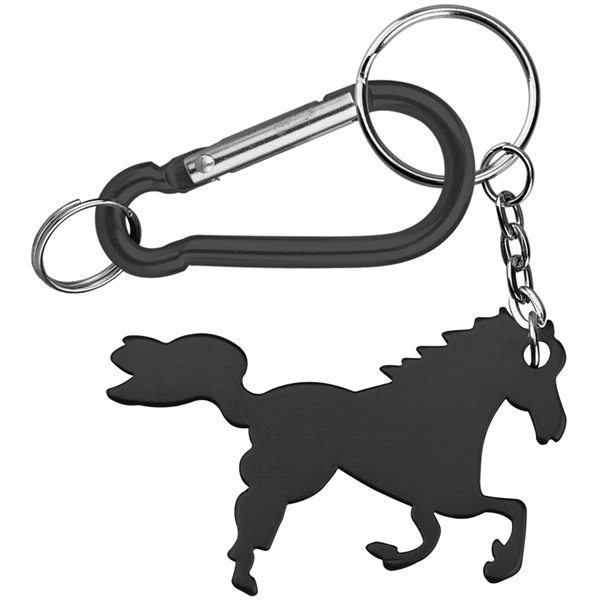 Horse / Pony Shape Key Chain and Carabiner - Horse / Pony Shape Key Chain and Carabiner - Image 2 of 4