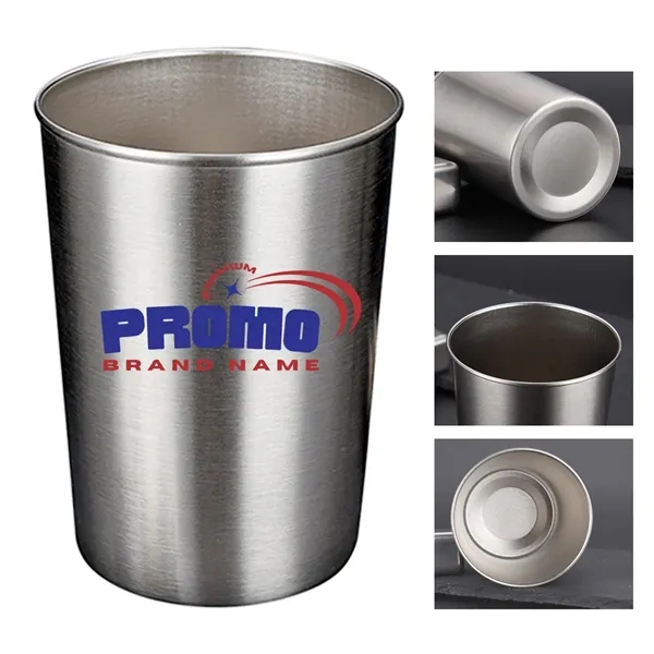 10oz. Stainless Steel Single Layer Water Cup - 10oz. Stainless Steel Single Layer Water Cup - Image 0 of 4