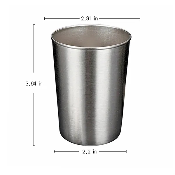 10oz. Stainless Steel Single Layer Water Cup - 10oz. Stainless Steel Single Layer Water Cup - Image 1 of 4