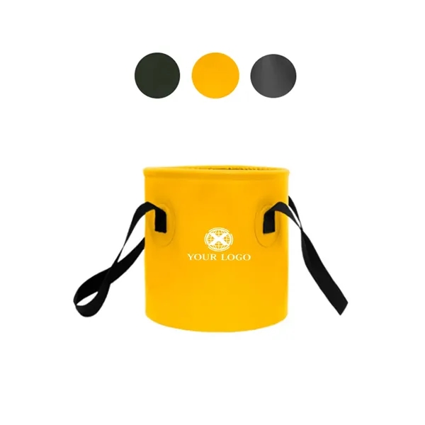 Collapsible Portable Round Outdoor Bucket - Collapsible Portable Round Outdoor Bucket - Image 0 of 1