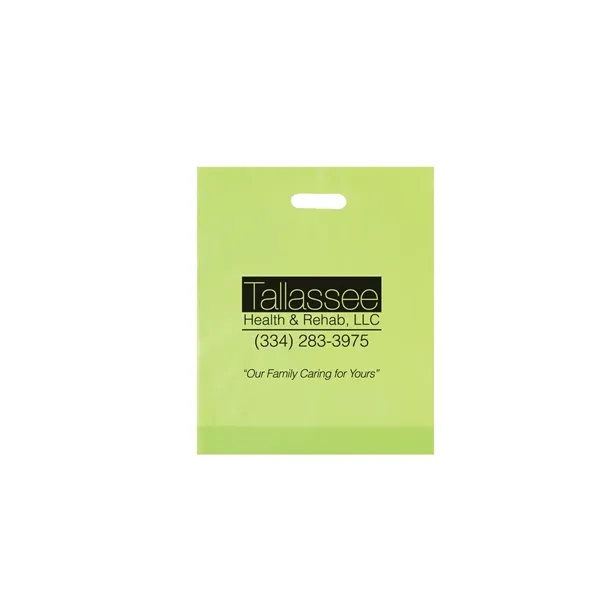 Frosted Plastic Die Cut Bag - Foil Stamp - Frosted Plastic Die Cut Bag - Foil Stamp - Image 3 of 13