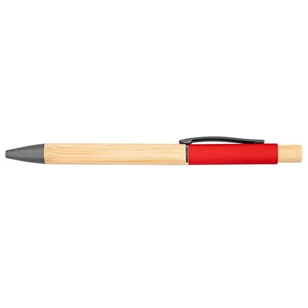 Bamboo Barrel Pen with Gun Metal Clip - Bamboo Barrel Pen with Gun Metal Clip - Image 5 of 14