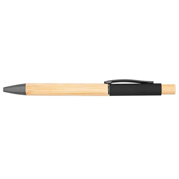 Bamboo Barrel Pen with Gun Metal Clip - Bamboo Barrel Pen with Gun Metal Clip - Image 8 of 14