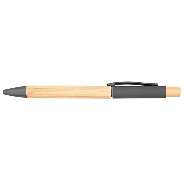 Bamboo Barrel Pen with Gun Metal Clip - Bamboo Barrel Pen with Gun Metal Clip - Image 11 of 14