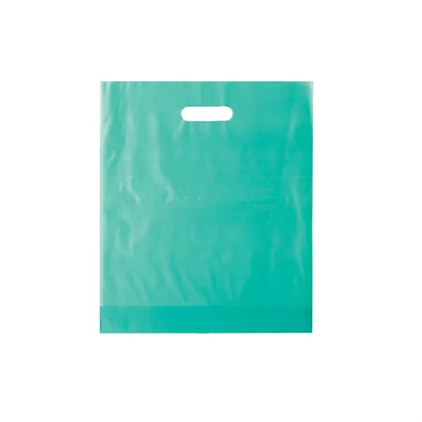 Frosted Plastic Die Cut Bag - Flexo Ink - Frosted Plastic Die Cut Bag - Flexo Ink - Image 14 of 14