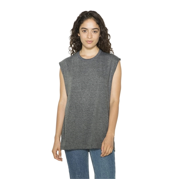 American Apparel Unisex Triblend Muscle Tee