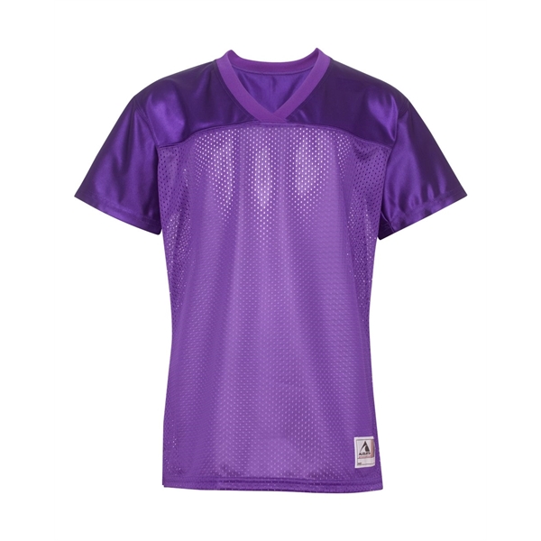 Augusta Sportswear Women's Junior Fit Stadium Replica Foo... - Augusta Sportswear Women's Junior Fit Stadium Replica Foo... - Image 16 of 30